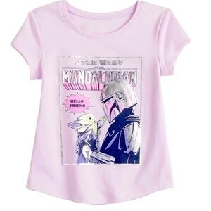 Girls Star Wars Mandalorian T Shirt Size 2T